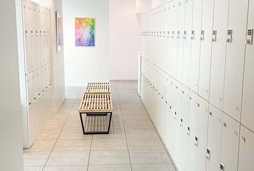 天王寺ジム写真：更衣室1