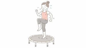 「トランポリンダイエット」その効果と効率的な動き方