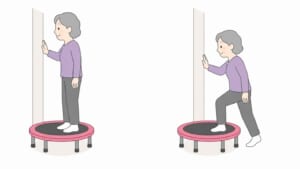 転倒予防にはトランポリン！効果と使い方